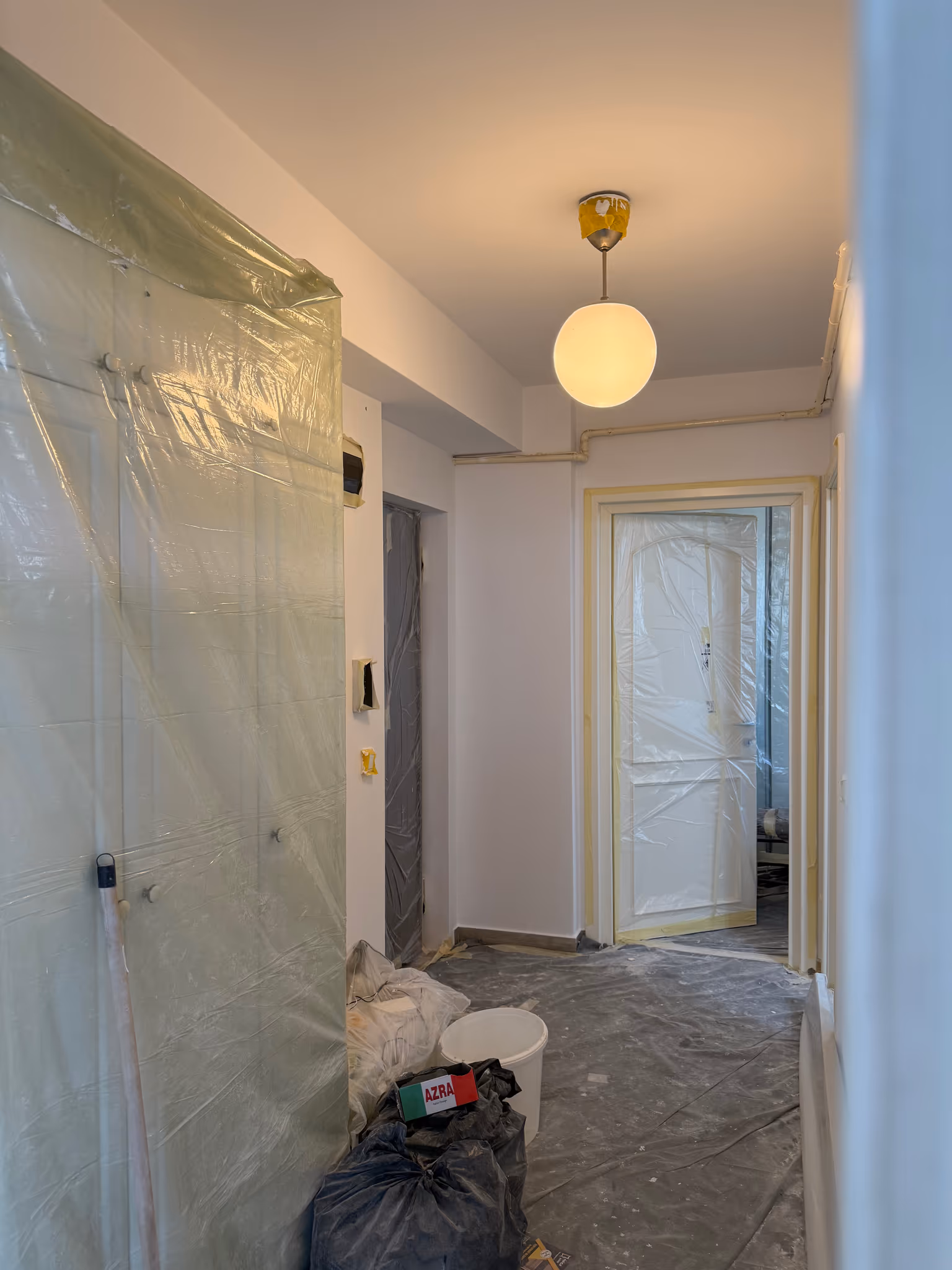 Zugrăveală apartament — În timpul renovării 10