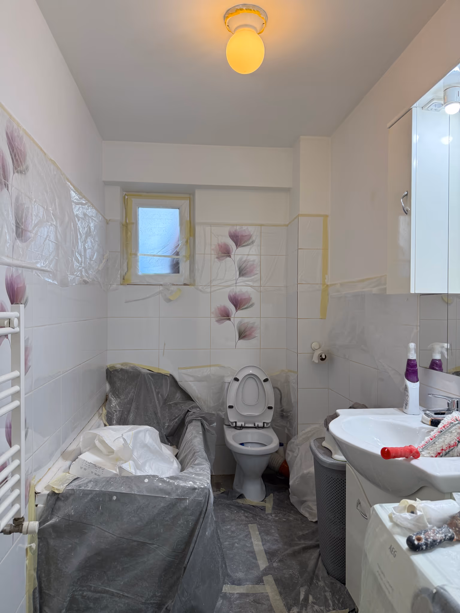 Zugrăveală apartament — În timpul renovării 12