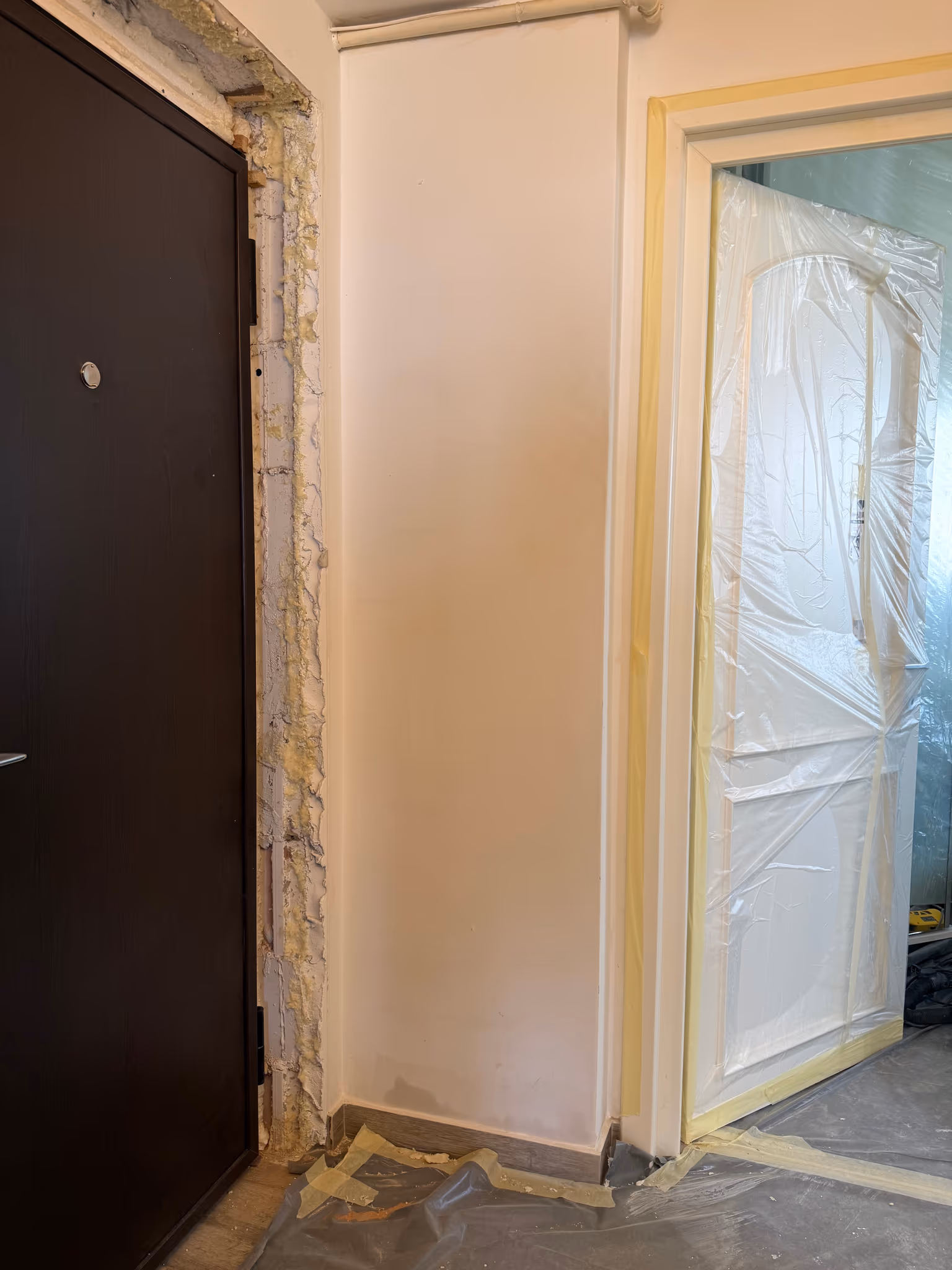 Zugrăveală apartament — În timpul renovării 7