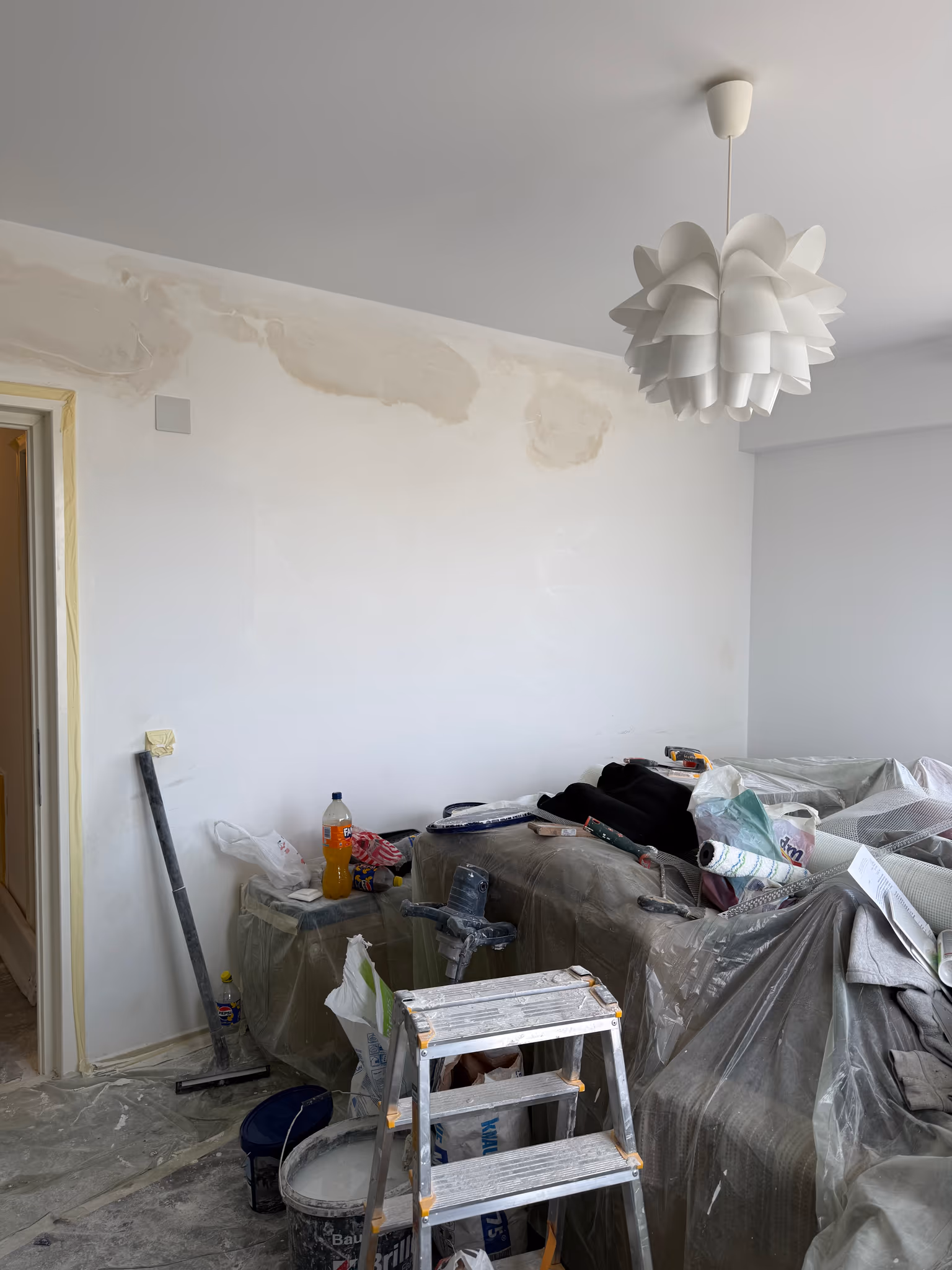 Zugrăveală apartament — În timpul renovării 8