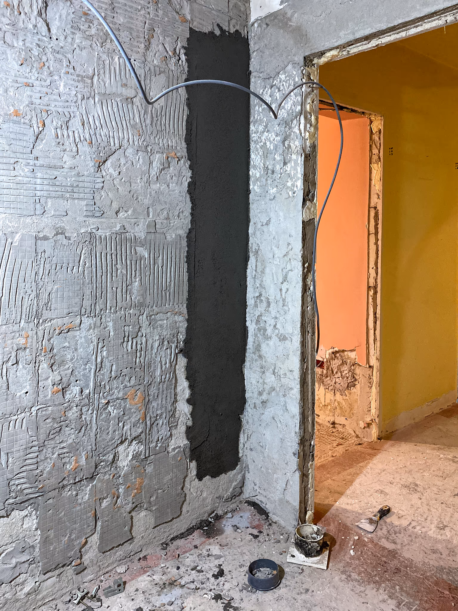 Zugrav Iași — Renovare apartament (Iași — Păcurari) — În timpul renovării 1